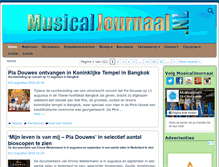 Tablet Screenshot of musicaljournaal.nl